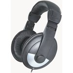 PSG08464, Stereo Headphones - Black/Silver