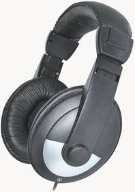 PSG08464, Stereo Headphones - Black/Silver