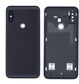 Задняя крышка аккумулятора для Xiaomi Redmi Note 6 черная