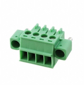 Фото 1/2 1847071, 1 0.14~1.5 14~30 3.5mm Green P=3.5mm Pluggable System TermInal Block