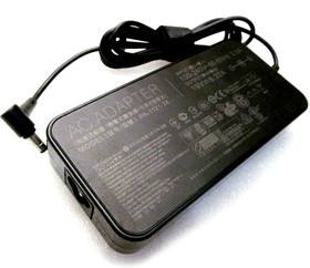 Фото 1/2 Блок питания (сетевой адаптер) для ноутбуков Asus 19V 6.32A 120W 5.5x2.5 мм черный slim, без сетевого кабеля Premium