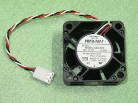 Вентилятор NMB-MAT 1608KL-04W-B79 (ACS-2811-FAN-1/2) 40x20мм 12V 0.25A 3 pin