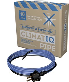 Саморегулирующийся греющий кабель в трубу CLIMATIQ PIPE - 10 m