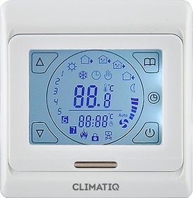 Сенсорный терморегулятор CLIMATIQ ST (белый)