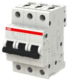 Автоматический выключатель трехполюсный B 32А 6кА S203 ABB