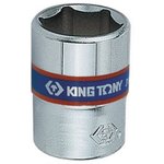 233555M, KING TONY Головка торцевая стандартная шестигранная 1/4", 5,5 мм