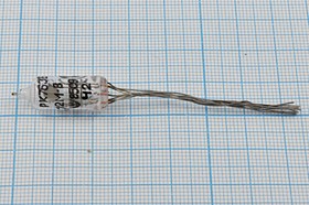 Фото 1/2 Кварцевый резонатор 27120 кГц, корпус ЭБ, марка РК76ЭБ, 3 гармоника, 10x27