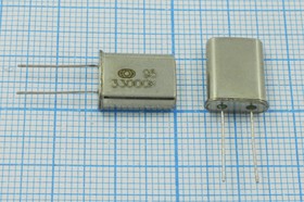 Кварцевый резонатор 33000 кГц, корпус HC49U, S, марка РК374МД, 3 гармоника