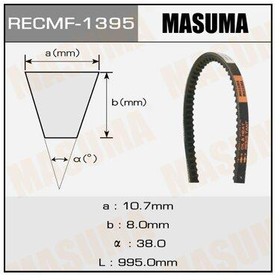 1395, Ремень клиновой 10x995 MASUMA