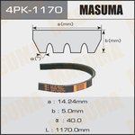 4PK-1170, Ремень поликлиновой 4PK1170 Masuma