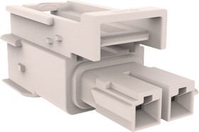 Фото 1/2 1-2378159-2, Power Connector, 2 Way, 15A, Power Versa-Lock 5.0, Free Hanging (In Line), 600 V ac