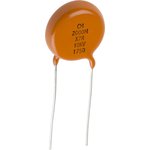 615RX7RAM103EN202M, Single Layer Ceramic Capacitor (SLCC) 2nF 10kV dc X7R ...