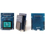 NHD-1.27-AU-SHIELD, Serial Color OLED Arduino Shield - 128x96 - 3.3-5V - SPI MPU ...