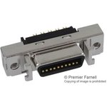 10220-0210EC, D-Sub Micro-D Connectors 20P RECEPT SHIELDED IDC WIREMNT PANELMNT