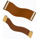 10170897-G080010LF,FFC / FPC Cable, 80 Core, 0.8 mm, Same Sided Contacts ...