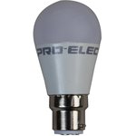 PEL01656, LED Light Bulb, Замороженный Глобус, BA22d / BC, Белый Дневного Цвета ...