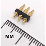 CPP093p Подпружиненный контакт (pogo-pin) диаметром иглы 0,9мм, длиной 7мм 3 PIN