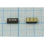 Керамические резонаторы 8МГц SMD 7.4x3.4мм,три контакта,аналог [CSTCC8.00MG] ...