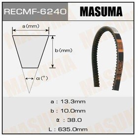 Ремень клиновый 13x635 мм MASUMA 6240