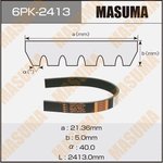 Ремень поликлиновый MASUMA 6PK-2413