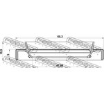 95HBY-49680915L, Сальник привода 47.55X68.3X9X15.5