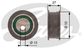 Фото 1/2 T42042A, Ролик натяжной ВАЗ 2108 н/образца Gates
