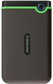 Портативный HDD Transcend StoreJet, 4Tb, 2.5, USB 3.0, сер. TS4TSJ25M3S | купить в розницу и оптом