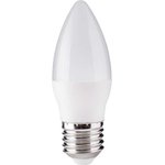 Лампа светодиодная 5W C37 (свеча) E27 4000K 400Lm 14110