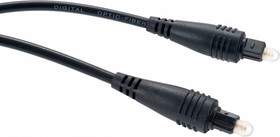 Фото 1/4 Оптический кабель TOSLINK вилка - TOSLINK вилка длина 1.5 м. T9001 30 005 011