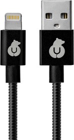 Фото 1/3 Кабель USB - Lightning, 1.2м, uBear DC06BL01-L