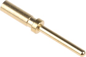 Фото 1/3 030-1952-000, Econo D Series, Male Crimp D-sub Connector Contact, Gold Flash over Nickel Pin, 24 → 20 AWG