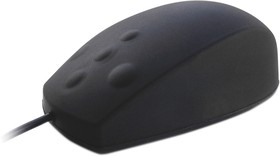 Фото 1/2 MOUNA-SIL-CBK, AccuMed 5 Button Wired Medical Optical Mouse Black