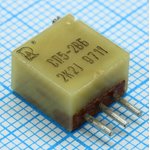 СП5-2ВБ 0.5 2.2К +5%, Резистор переменный подстроечный проволочный, год 97