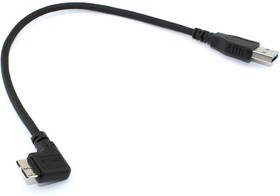 Фото 1/2 Кабель USB 3.0 на Micro USB B 0,3 м