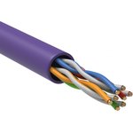 Витая пара ITK LC1-C5E04-126 U/UTP кат.5E 4x2x24AWG LSZH фиолетовый (305м)