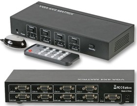 Psg03634 Vga Audio 4x4 Matrix Switch Splitter Pro Signal Kupit V Roznicu I Optom