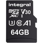 INMSDX64G-100/70V30, Карта Flash памяти, MicroSDXC Карта, UHS-3, Класс 10 ...