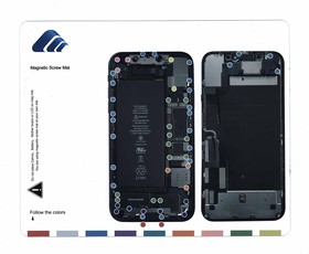 Магнитный коврик профессиональный для разборки iPhone 11