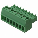 1840421, 8A 8 0.14~1.5 1 14~30 3.5mm 1x8P Green - Pluggable System TermInal Block