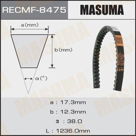 8475, Ремень клиновой 17x1236 MASUMA