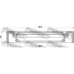 95IBS-35520808C, Сальник привода 33.7X52.2X7.9X7.9