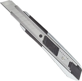Фото 1/5 SX998, Нож универсальный Attache Selection 18мм,мет.нап.,усил. алюм.корп.,Auto lock