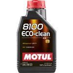 Масло моторное Motul 8100 Eco-clean 0W-20 синтетическое 1 л 108813