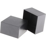 RTM108-BLK, Black ABS Potting Box, 50 x 50 x 30mm