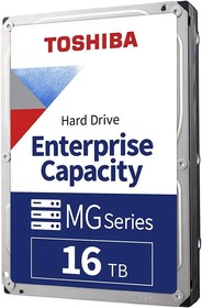 Фото 1/2 Жесткий диск Infortrend Toshiba Enterprise 3.5" HDD SAS 12Gb/s, 16TB, 7200 RPM, (MG08SCA16TE) 1 in 1 Packing (5YW only in Infortrend)
