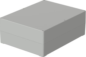 Фото 1/3 02254000, Euromas Series Light Grey Polycarbonate Enclosure, IP65, IK07, Light Grey Lid, 300 x 230 x 110mm