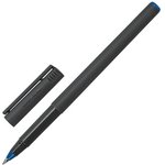 Ручка-роллер Uni-Ball II Micro, СИНЯЯ, корпус черный, узел 0,5 мм ...