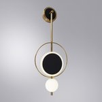 Arte Lamp A2604AP-7BK POLARIS Бра LED, черный/золото/ металл/акрил