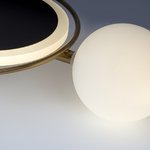 Arte Lamp A2604AP-7BK POLARIS Бра LED, черный/золото/ металл/акрил