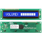 NHD-0116DZ-NSW-BBW, LCD Character Display Modules & Accessories STN- BLUE Transm ...